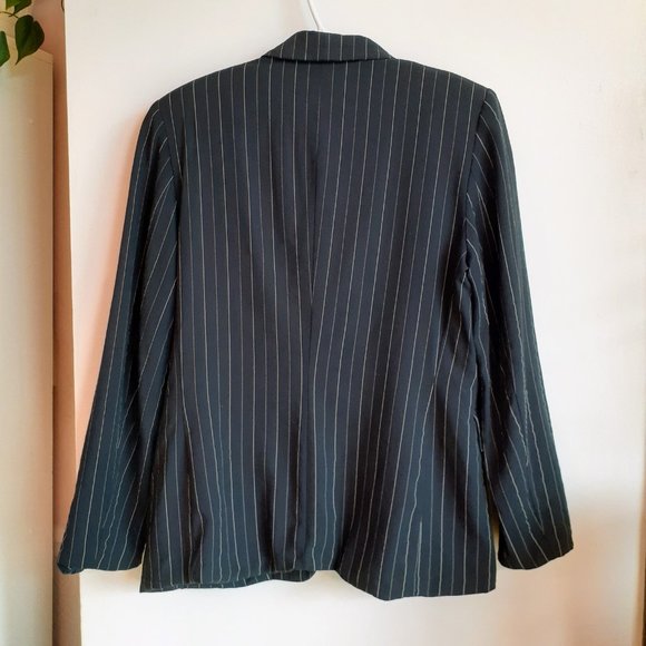 Navy blazer with white stripes - Picture 5 of 6